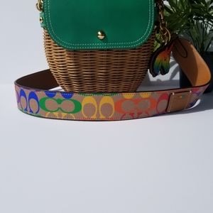 Coach Rainbow Adjustable Strap